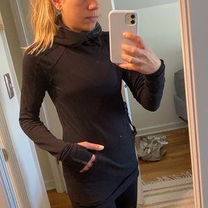 Lululemon Black Slim Fit Hoodie